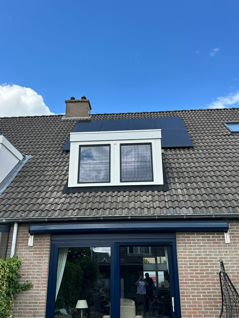 dakkapel renovatie met kunststof kozijnen in Moerkapelle